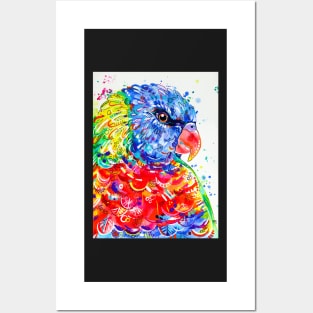 Rainbow Lorikeet Painting Posters and Art